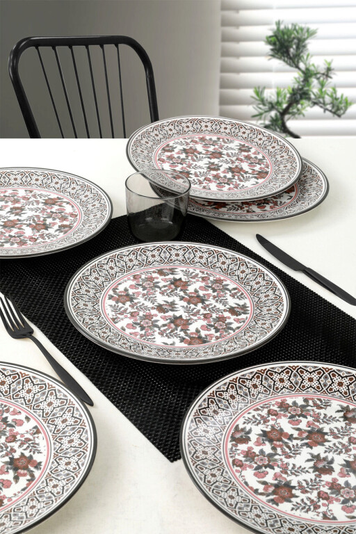 Set platouri servire, Keramika, 275KRM1347, Ceramica, Alb