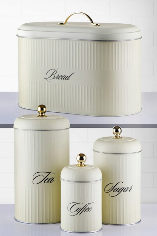 Set recipiente depozitare, Hermia, 196RWE5719, Mașină de spălat vase - nesigură / Cuptor cu microunde - nesigură, Crem