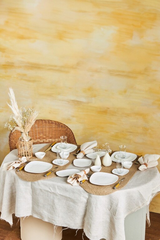 Set de mic dejun, Hermia, 216KRC1256, Mașină de spălat vase - nesigură / Cuptor cu microunde - nesigură, Multicolor