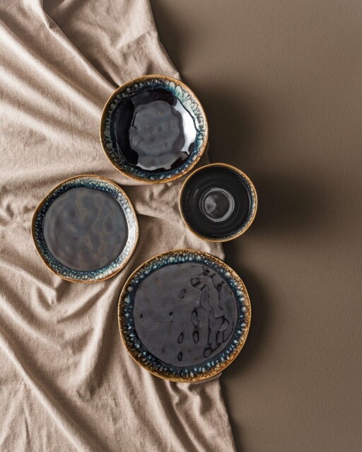 Serviciu de masa, Keramika, 275KRM2187, Ceramica , Farfurie intinsa 25 cm, Maro