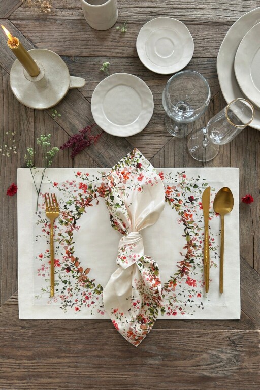 Set suporturi pentru farfurie, SX - Kitchen, 626SRT1157, Bumbac , Dimensiune: 32 x 45 cm (6 bucăți), Multicolor