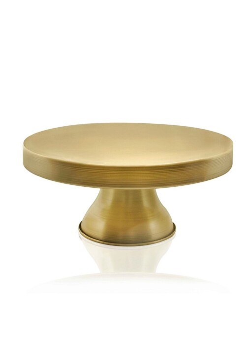 Platou pentru servire desert, Mia, 742TMA2318, Metal, Auriu