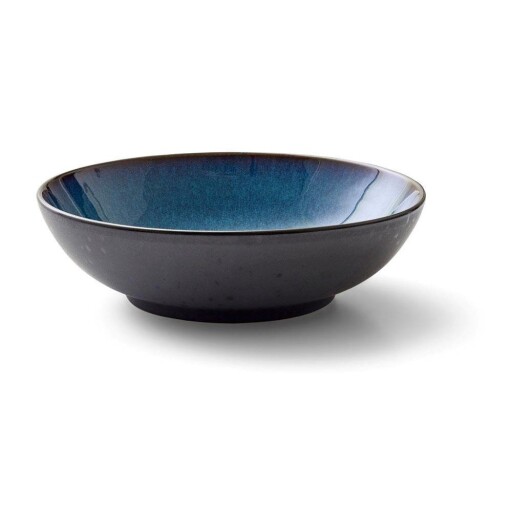 Bol mic negru/albastru pentru servire din gresie 1,8 l Gastro Dark Blue/Black – Bitz