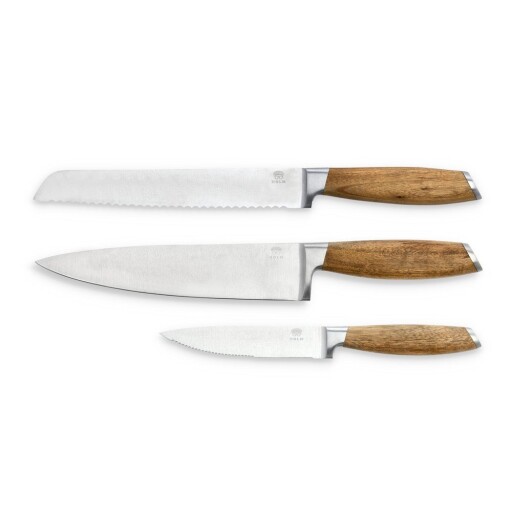 Set de cuțite din oțel inoxidabil 3 buc. – Holm