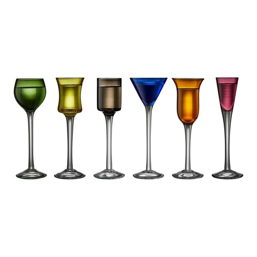 Pahare 6 buc. de shoturi 50 ml – Lyngby Glas