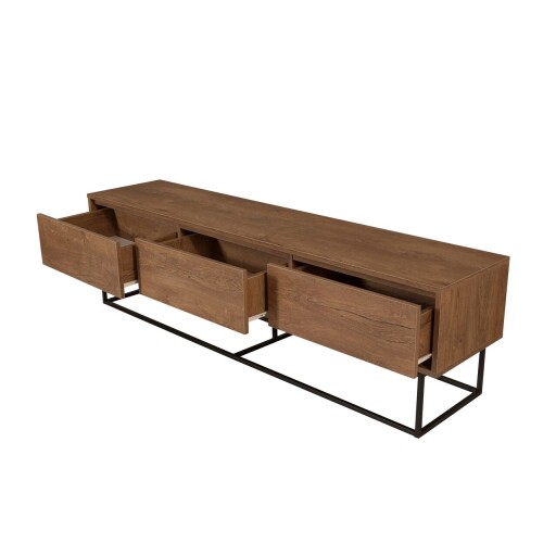 Set mobilier living, Sapphire, Laxus Takım 25, PAL, Nuc / Negru