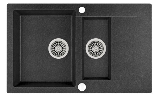 Chiuveta bucatarie Teka Clivo 60 B-TQ  800x495mm  tegranit Schwarzmetallic