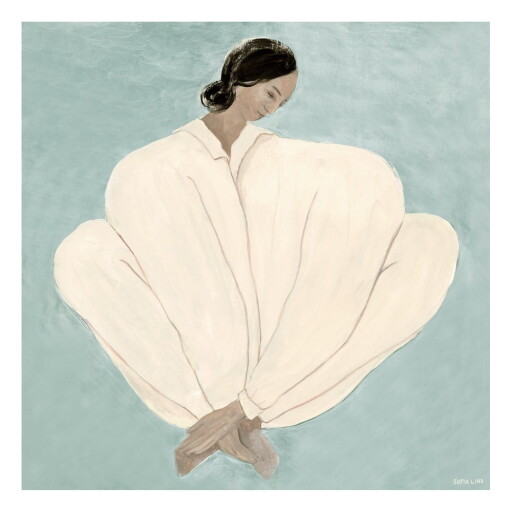 Poster 70x70 cm Meet Me At Jaurés – Sofia Lind – The Poster Club