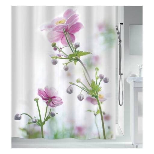 Perdea de duș 180x200 cm Anemone – Spirella