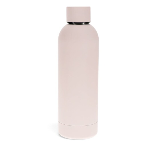 Sticlă roz-deschis de călătorie din oțel inoxidabil 500 ml – Rex London