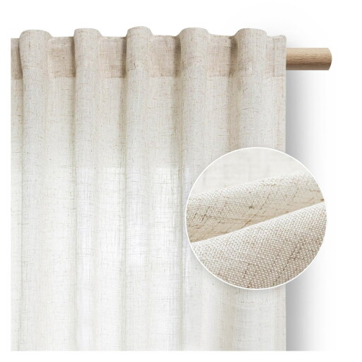 Draperie fildeș 140x250 cm Velari – Restilo