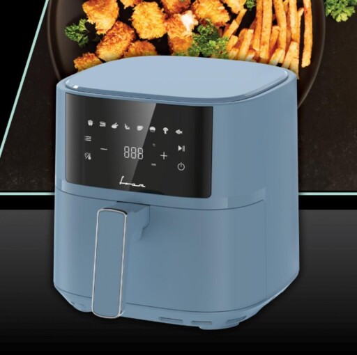 Friteuza Fram, 1700W, 5.7L, albastru