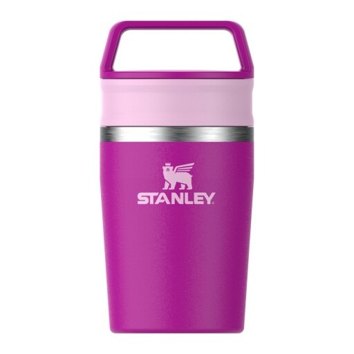 Cană termos roz din oțel inoxidabil 230 ml Café-To-Go Travel Mug Violet Blossom – Stanley