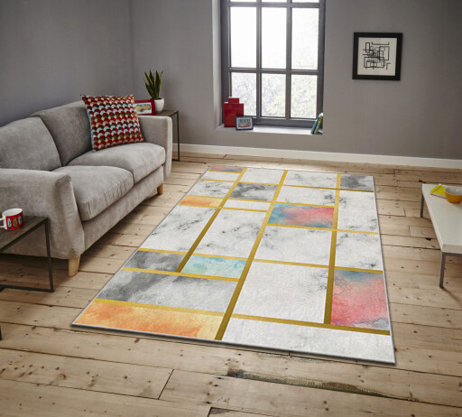 Covor, Asr Crpt-86, 80x140 cm, Multicolor