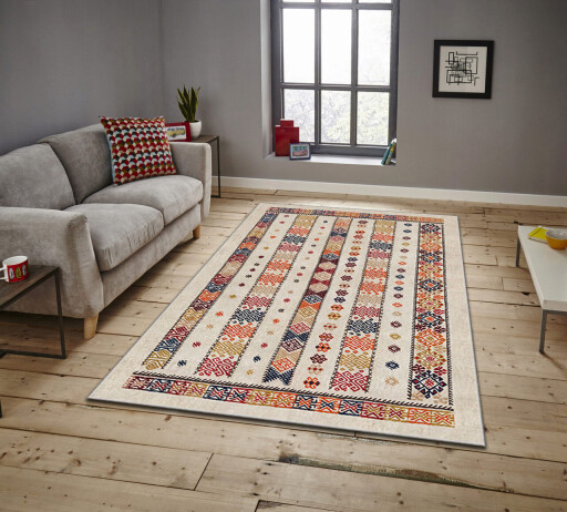 Covor, Asr Crpt-142, 100x140 cm, Multicolor