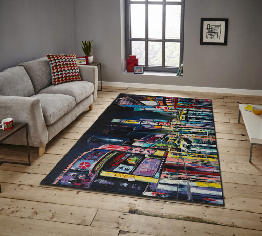 Covor, Asr Crpt-20, 100x140 cm, Multicolor