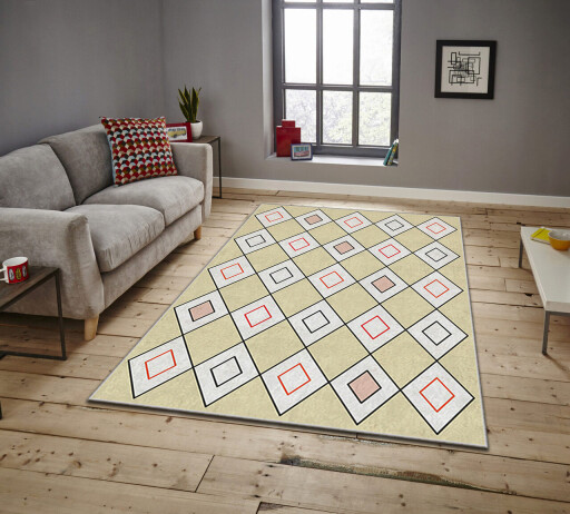 Covor, Asr Crpt-62, 100x140 cm, Multicolor
