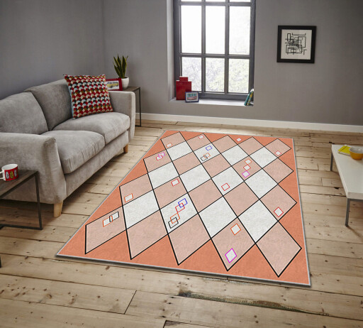 Covor, Asr Crpt-63, 100x140 cm, Multicolor