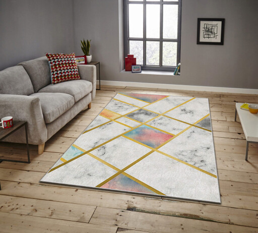 Covor, Asr Crpt-84, 100x140 cm, Multicolor