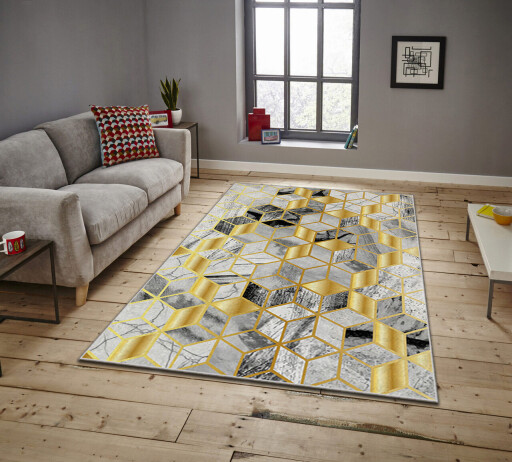 Covor, Asr Crpt-85, 100x140 cm, Multicolor