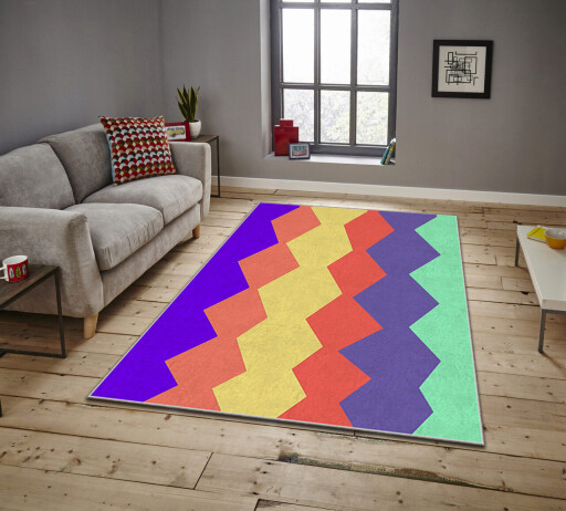 Covor, Asr Crpt-87, 100x140 cm, Multicolor