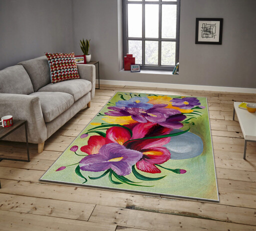 Covor, Asr Crpt-9, 100x140 cm, Multicolor