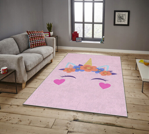 Covor pentru copii, Asr Crpt-34, 100x180 cm, Multicolor