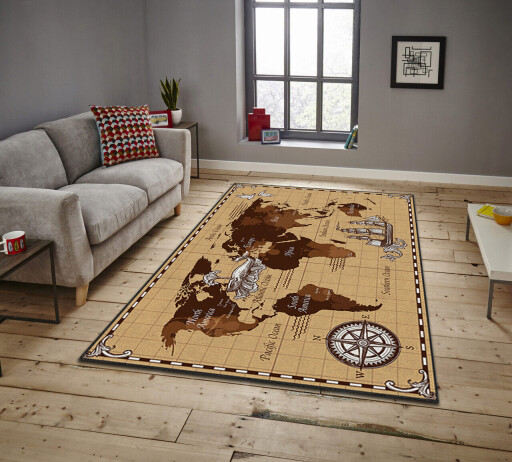 Covor, Asr Crpt-46, 100x180 cm, Multicolor