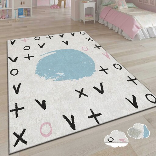 Covor pentru copii, Csbrghl-662, 80x140 cm, Multicolor