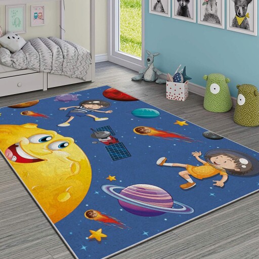 Covor pentru copii, Hmı Kdc-53, 80x140 cm, Multicolor