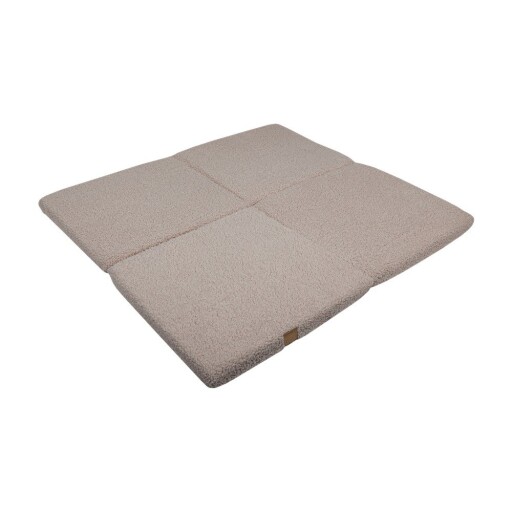 Saltea de joacă pentru copii gri 120x120 cm – Meowbaby