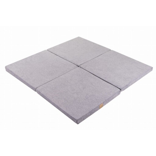 Saltea de joacă pentru copii gri 120x120 cm – Meowbaby