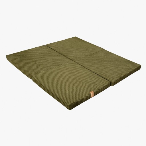 Saltea de joacă pentru copii kaki 120x120 cm – Meowbaby