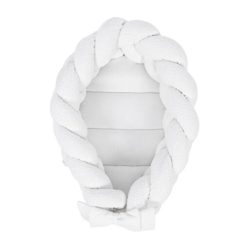 Cuib pentru bebeluș alb 47x70 cm – Meowbaby