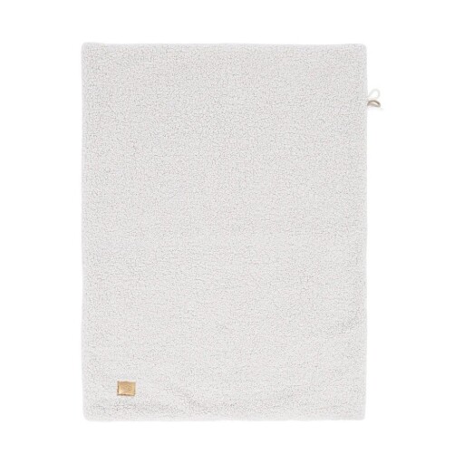 Pătură pentru copii albă din sherpa 100x77 cm – Meowbaby