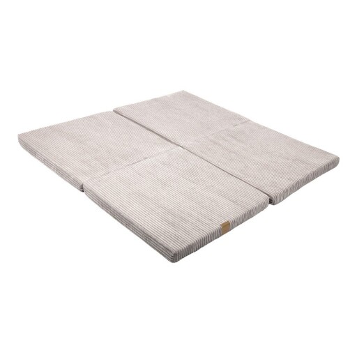 Saltea de joacă pentru copii fildeș 120x120 cm – Meowbaby
