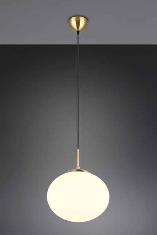 Lustra Fomento, TRIO, 30x150 cm, 15W, 1x E27, metal, bronz mat/alb