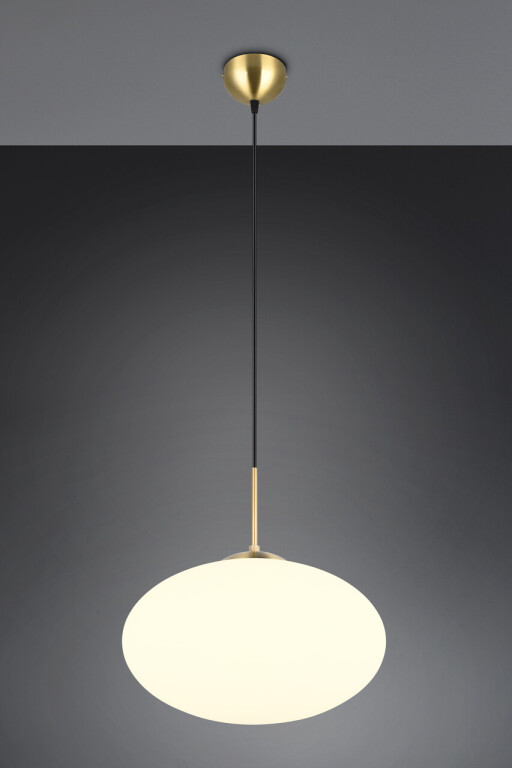 Lustra Fomento, TRIO, 40x150 cm, 15W, 1x E27, metal, bronz mat/alb
