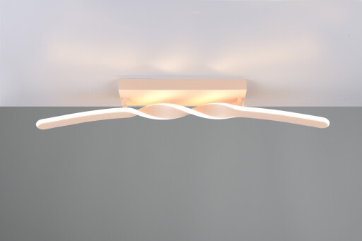 Plafoniera Ginko, RL, 79x9x12.5 cm, 18W, 1x SMD, metal, bej