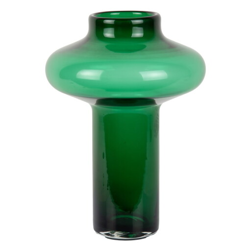 Vază verde din sticlă (înălțime 37 cm) Asombroso – PT LIVING