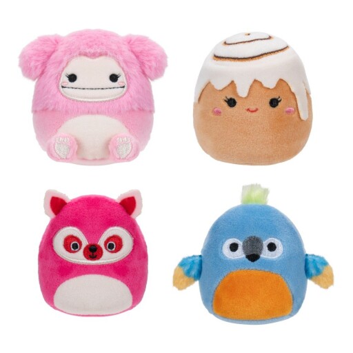 Jucării de pluș 4 buc. Micromallows 4Pack – SQUISHMALLOWS