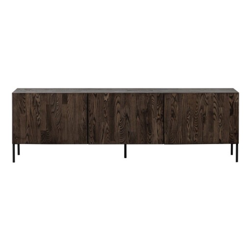 Comodă TV maro din lemn de pin 180x56x46 cm Bono – WOOOD