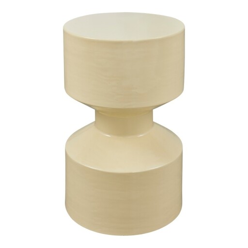 Măsuță auxiliară rotundă din metal ø 30 cm Hidde – WOOOD