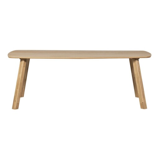 Masă de dining din lemn de stejar 100x180 cm Tablo – WOOOD