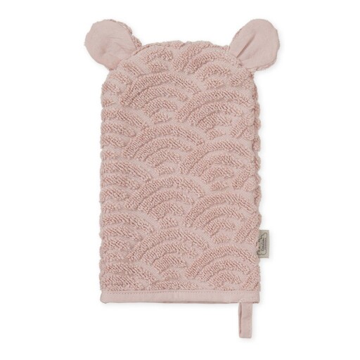 Prosopel de spălat pe corp roz prăfuit din bumbac organic 14x22 cm Dusty Rose – Cam Cam Copenhagen