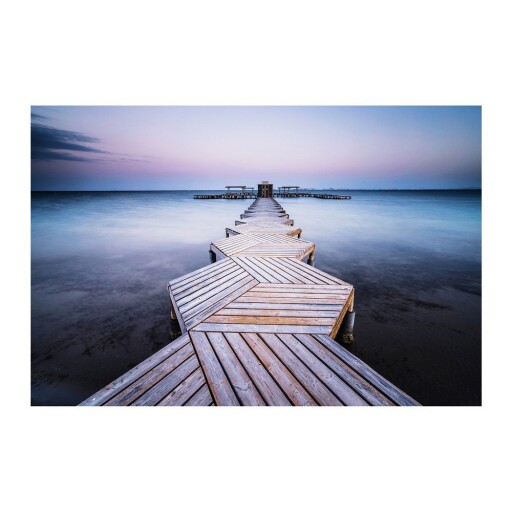 Tablou 113x85 cm Twilight Pier – Styler