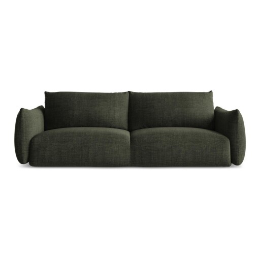 Canapea verde extensibilă 230 cm Leila – Makamii