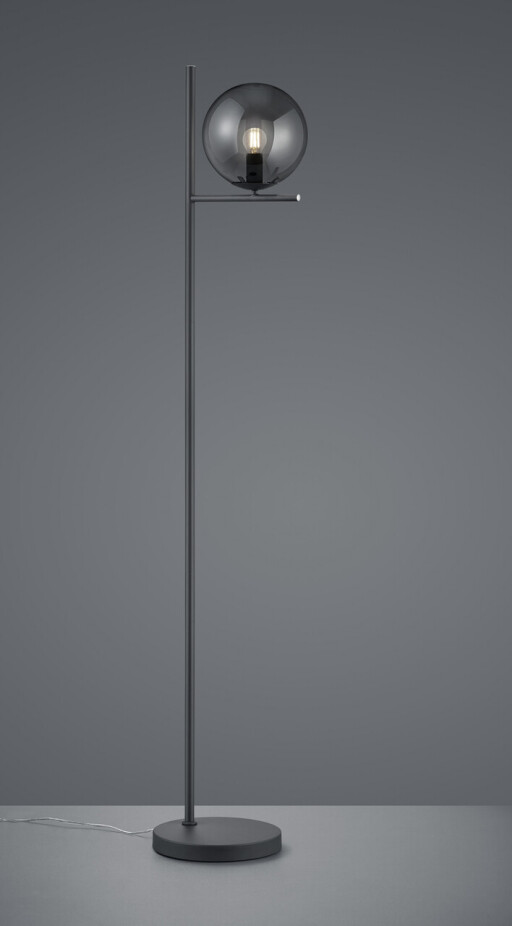 Lampadar Pure, TRIO, 25x150 cm, 28W, 1x E14, metal, antracit