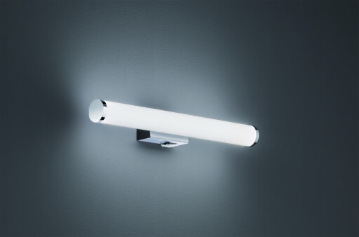 Aplica de perete Mattimo, TRIO, 40.4x5.5 cm, 4.3W, 1x SMD, metal, argintiu