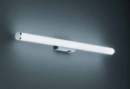 Aplica de perete Mattimo, TRIO, 80.4x5.5 cm, 8.6W, 1x SMD, metal, argintiu